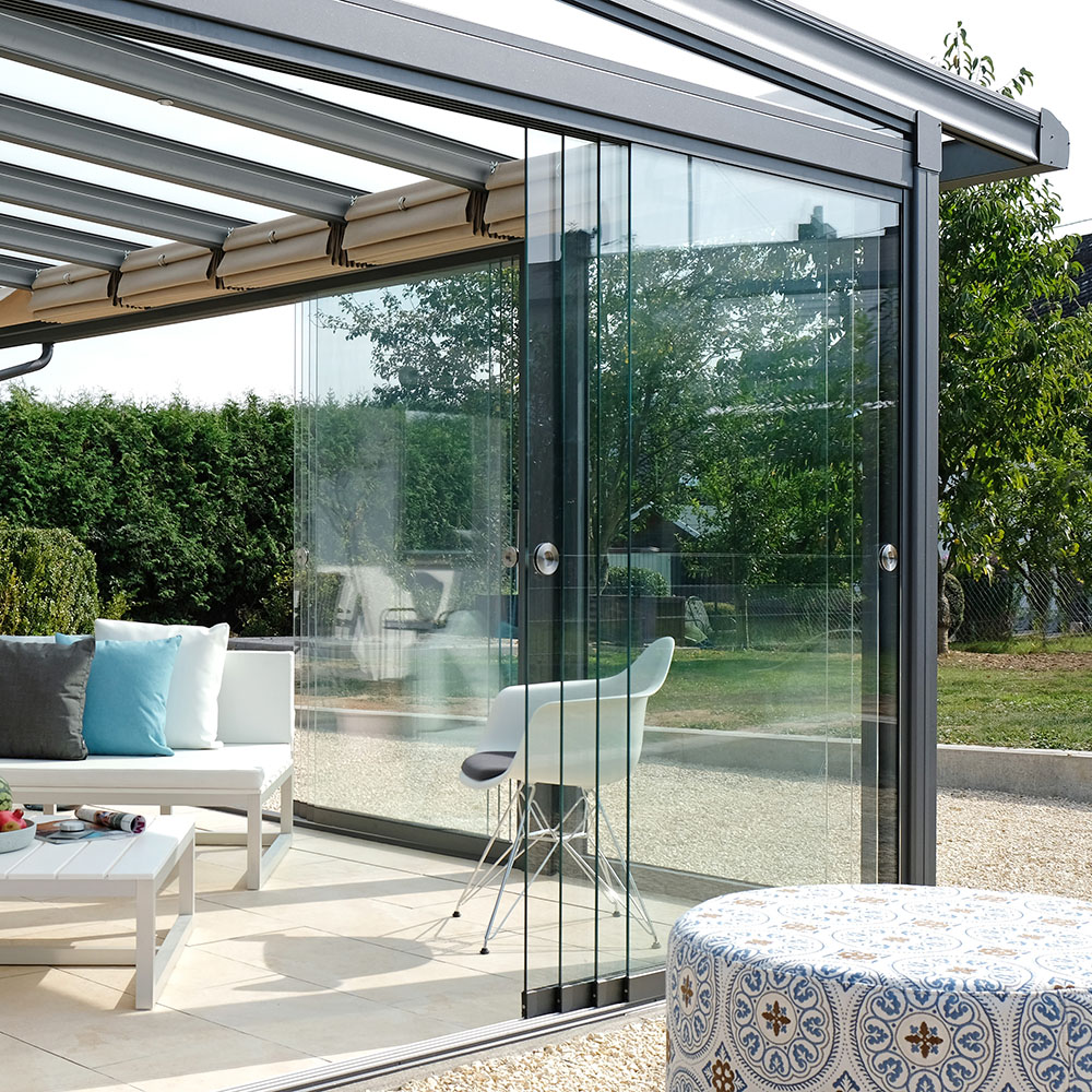 Glas Schiebeelemente